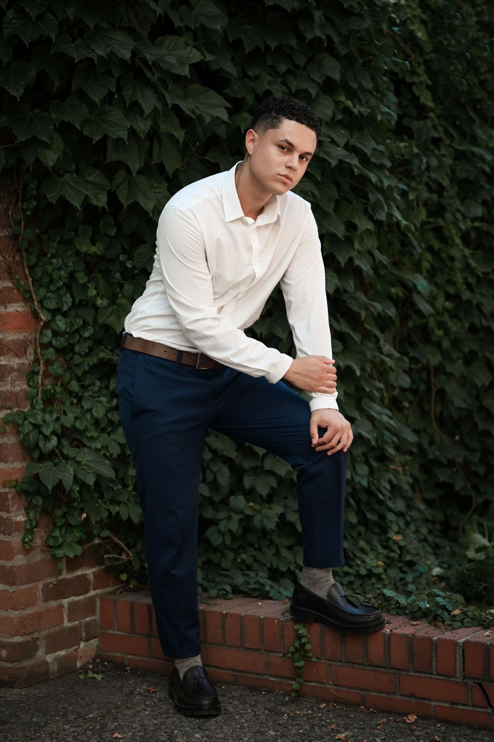 Photograph of a model taken in downtown Spokane Washington by Jessica Rae Photography.