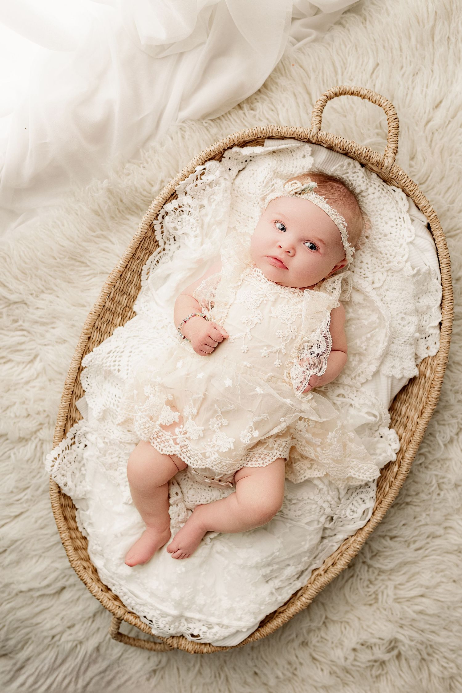Baby Girl | Three Month Photoshoot | Milestone Photographer | Southern OH | Northern KY | Greenup County | Scioto County | Milestone Session