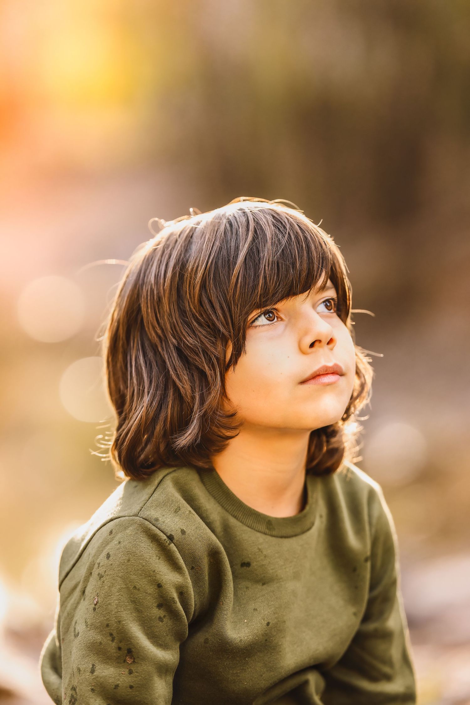 Beautiful child's portrait, by Nikolina Photography.