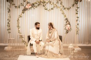 Husband and wife talk