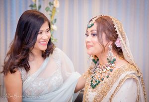 At last she is married