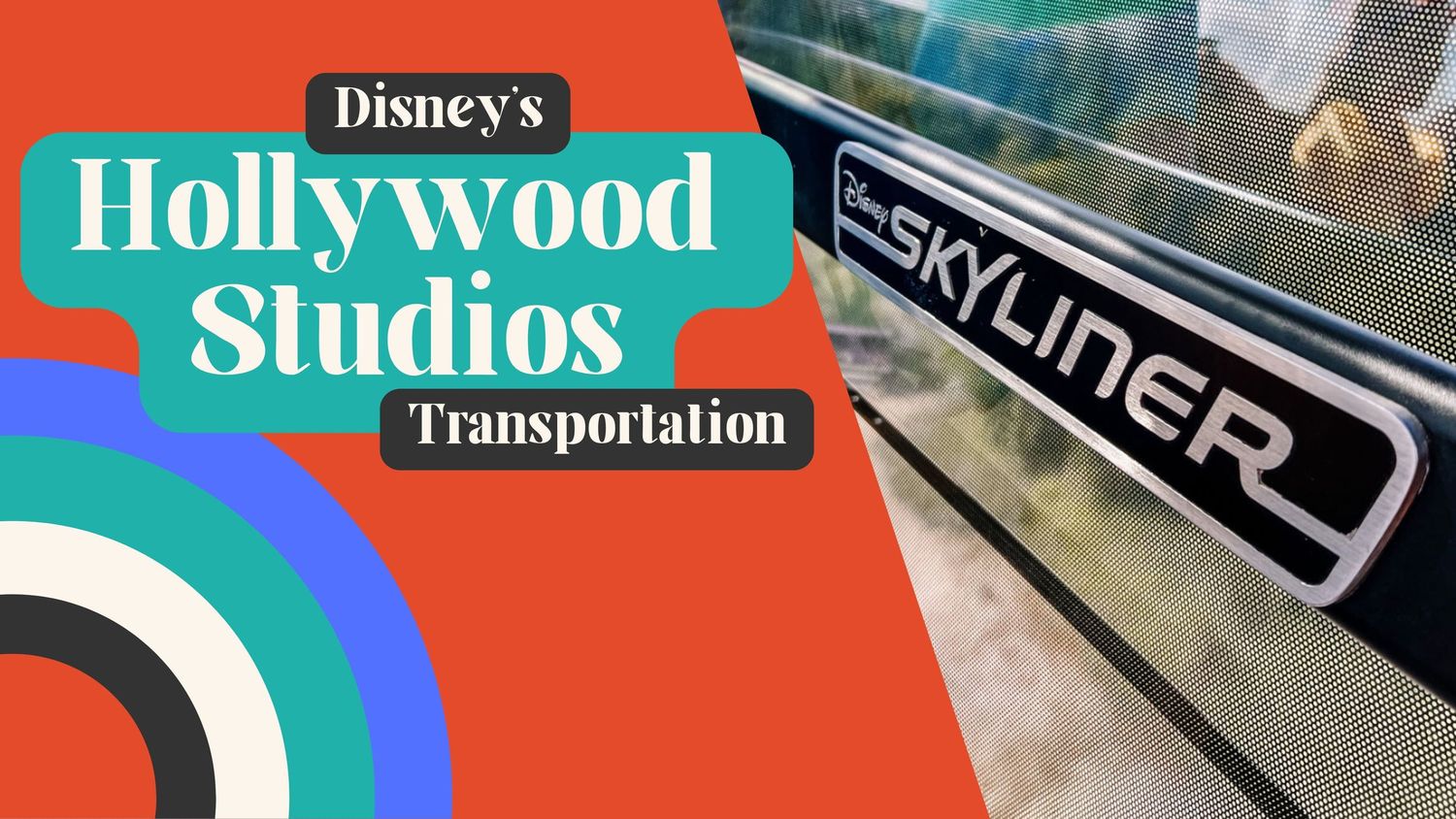 Disney's Hollywood Studios Transportation section.
Picture of the skyliner.