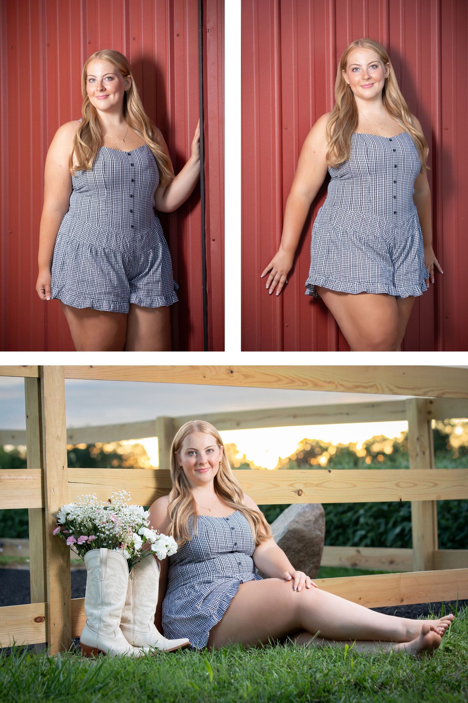 Olentangy senior pictures in a field.  Flower field senior pictures.  Mitchells Blooms & Berries senior pictures. Boho senior pictures.