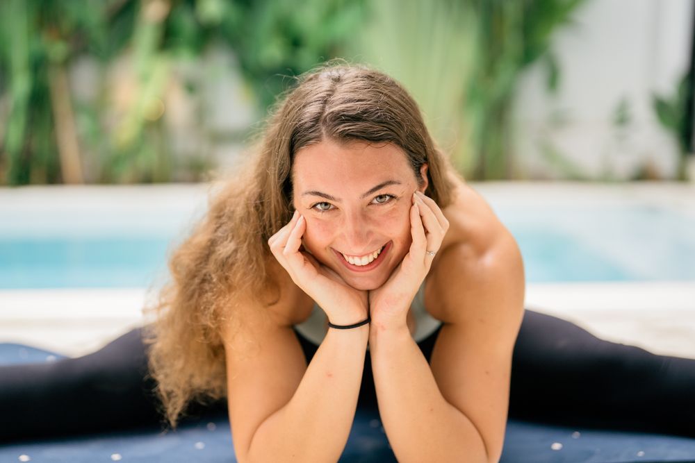 Professional personal branding photography session in Bali.