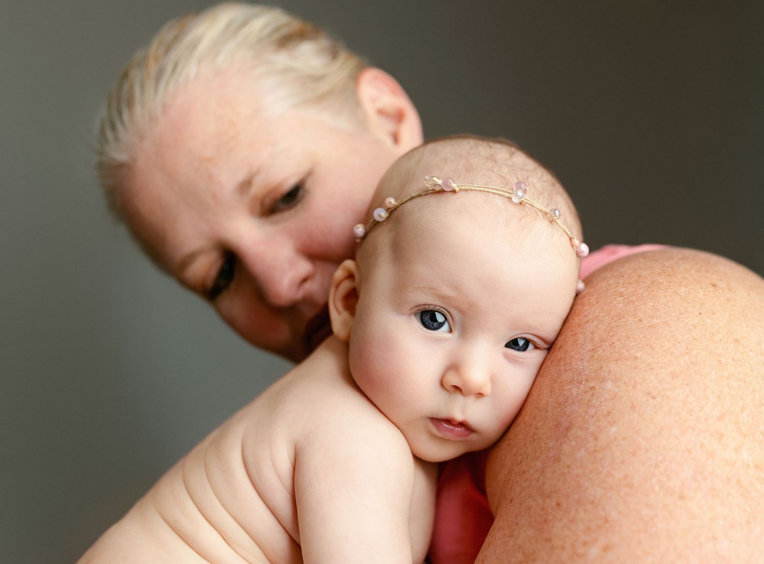Baby resting on her mom. Greenville, SC newborn photographer, Easley, SC newborn photographer, Upstate SC newborn photographer