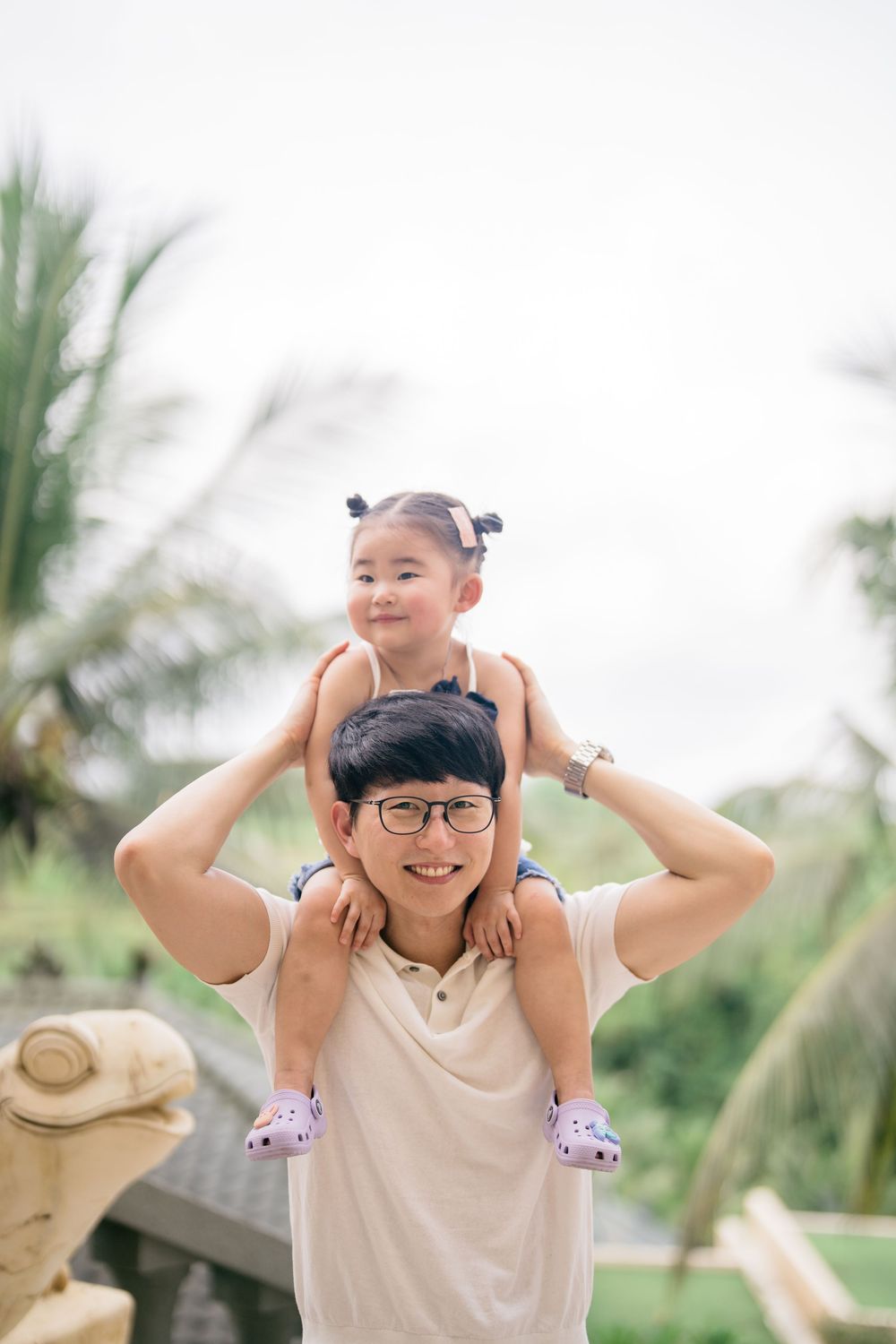 Bali family photography services at SereS Springs Resort & Spa