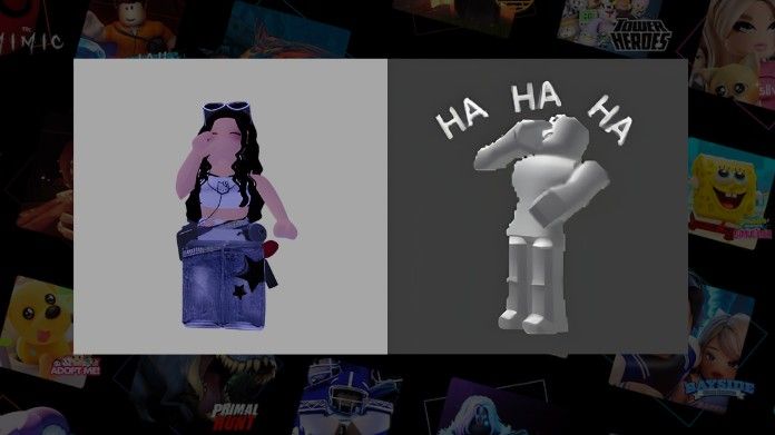 roblox laugh emotes