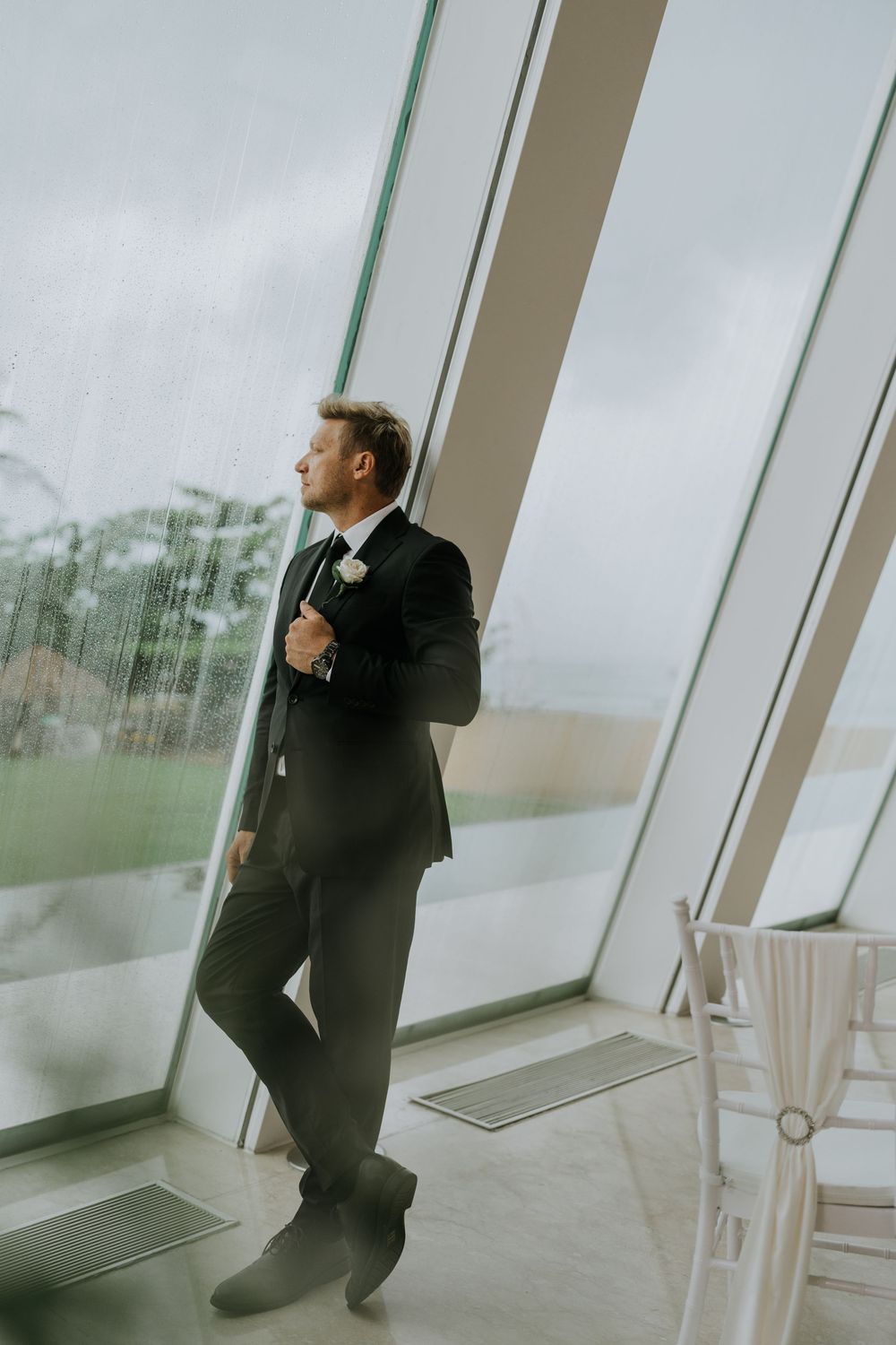 Wedding photoshoot services at Conrad Bali beachfront resort.