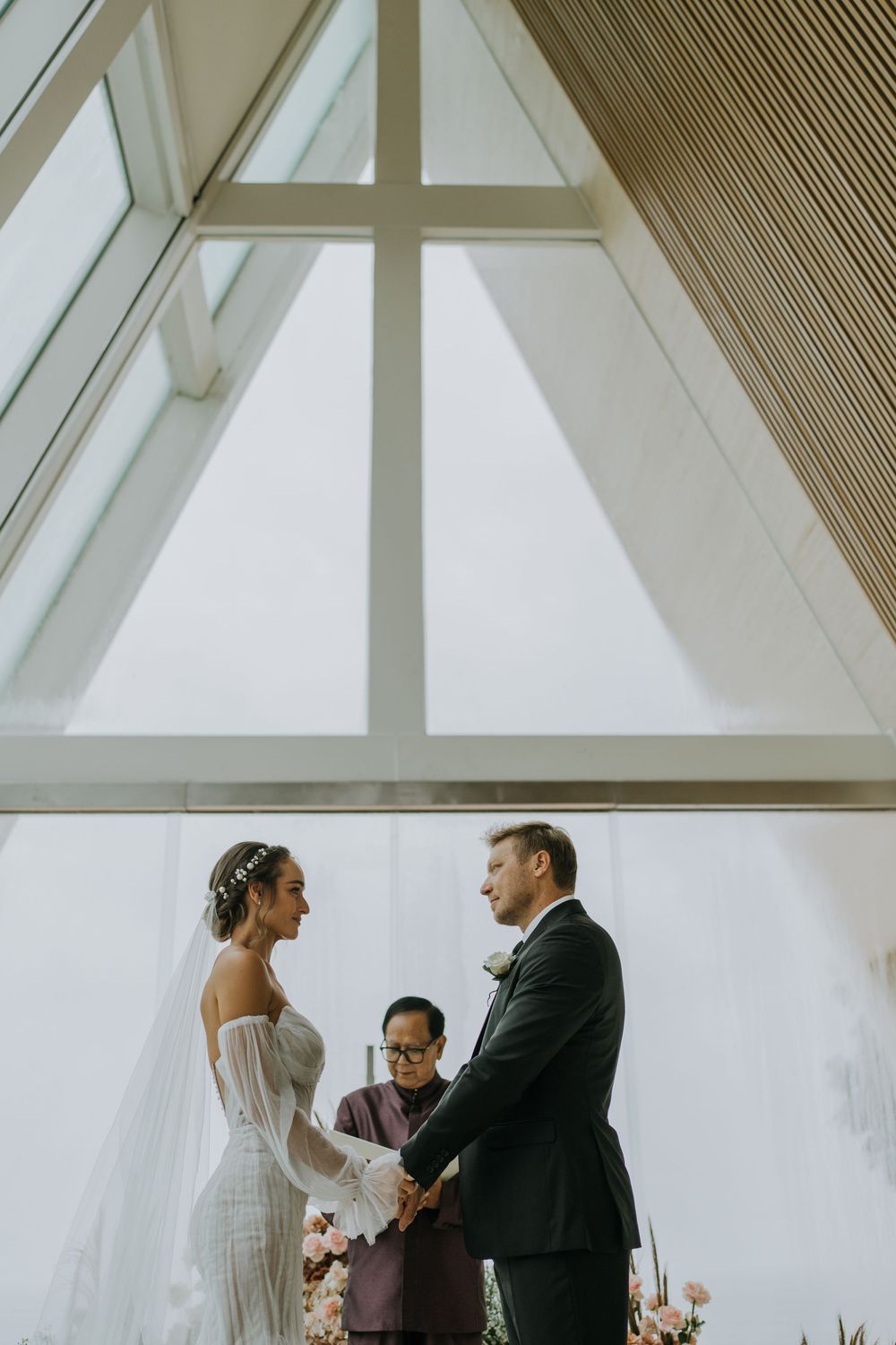 Professional wedding photography services at Conrad Bali.