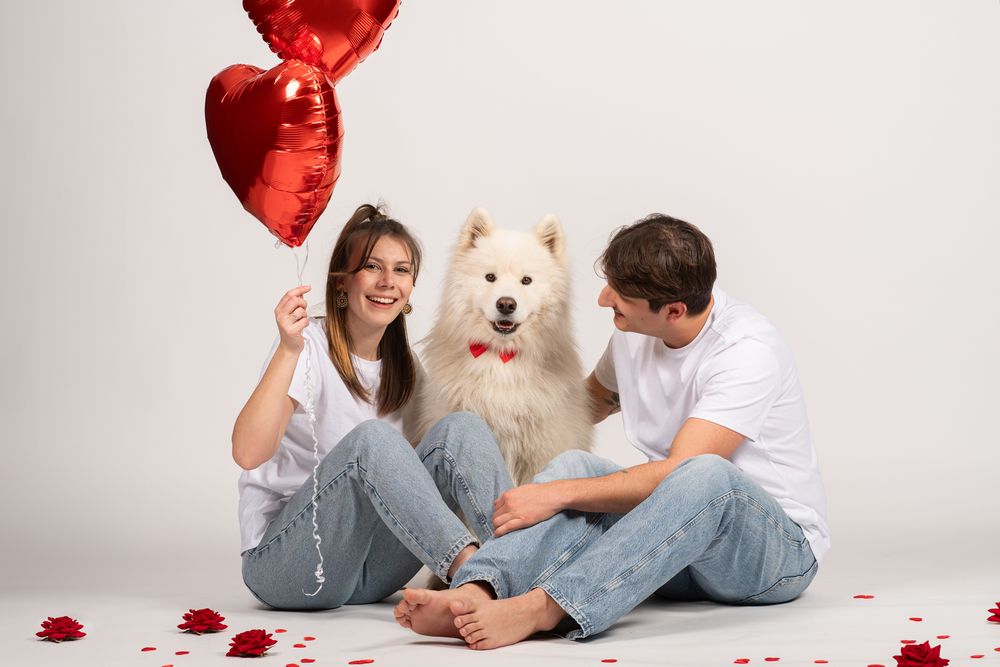 Seance photo saint-valentin couple à bourg en bresse