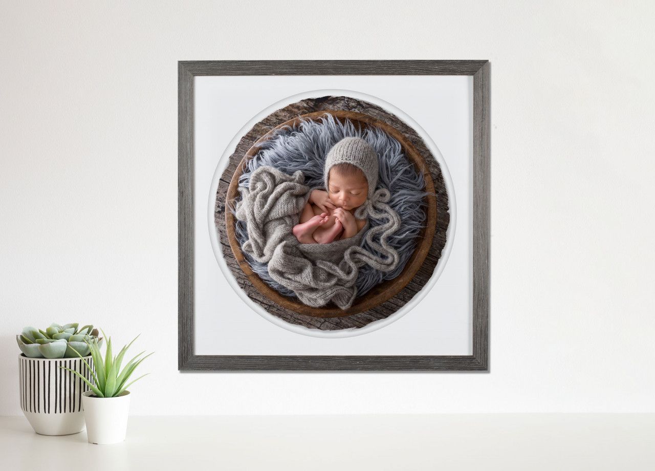 Luxury framed wall art Gold Coast for high-end nursery decor and family legacy.