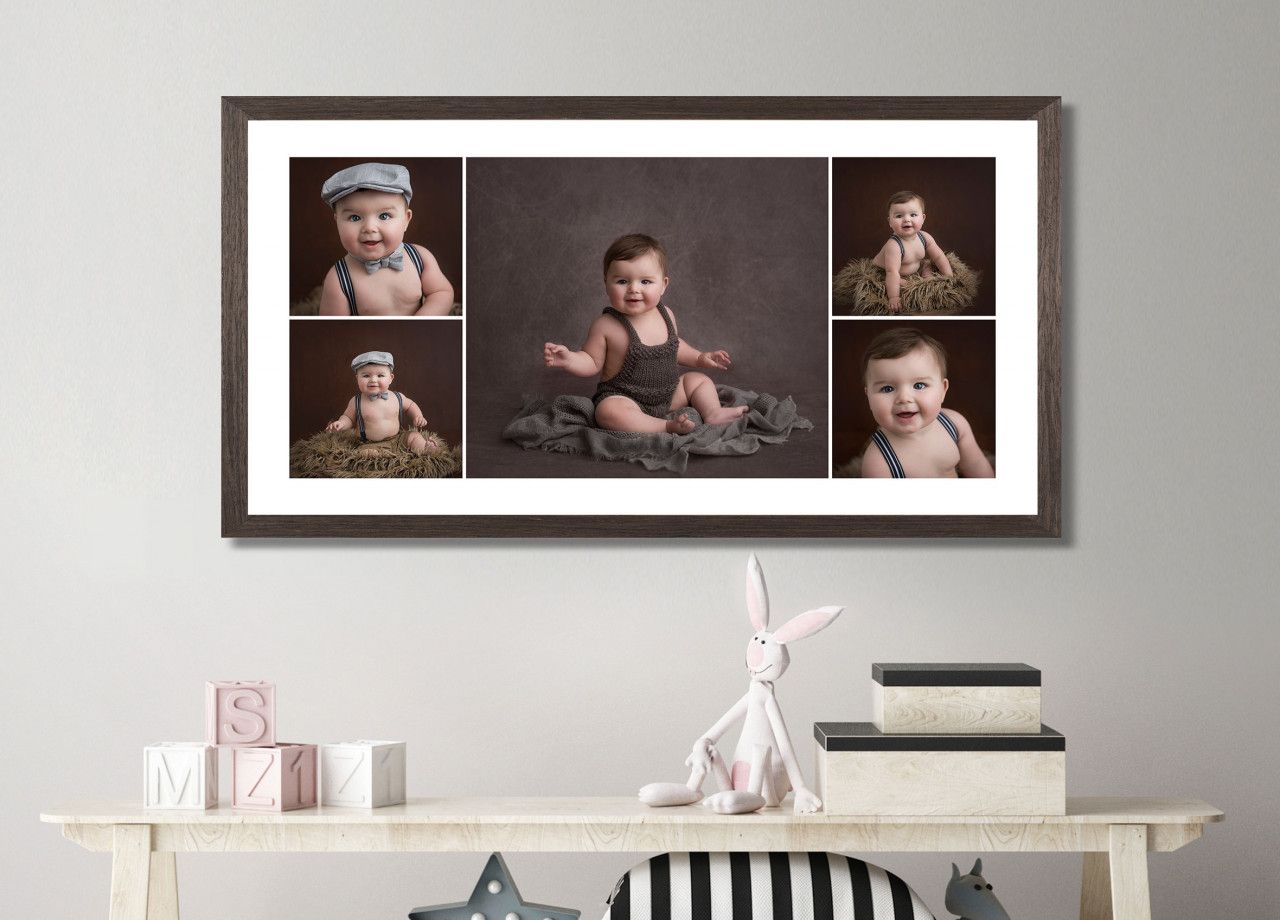 Luxury framed wall art Gold Coast for high-end nursery decor and family legacy.