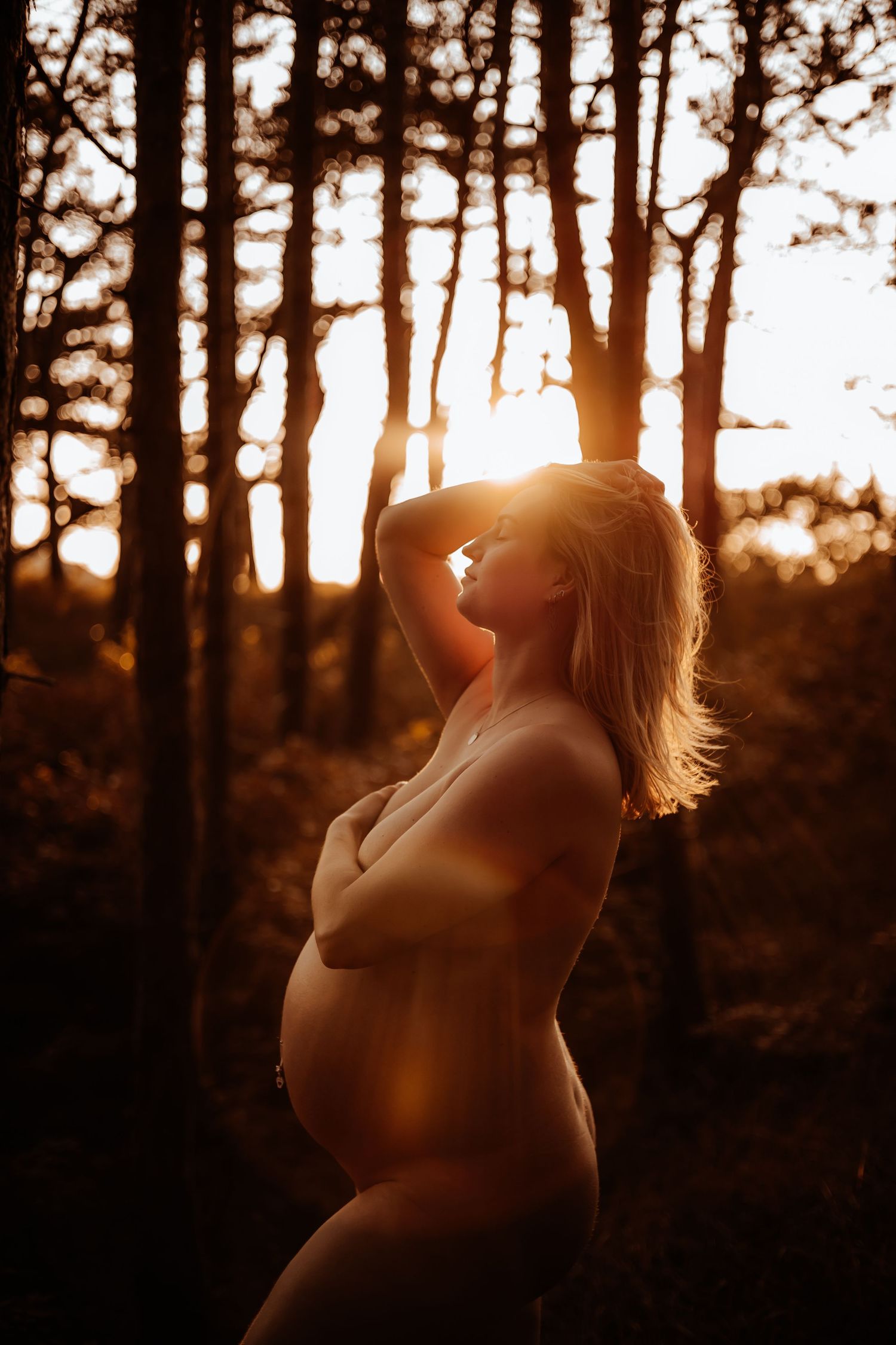 Zwangerschapsshoot portofolio Alyssa Amor fotografie