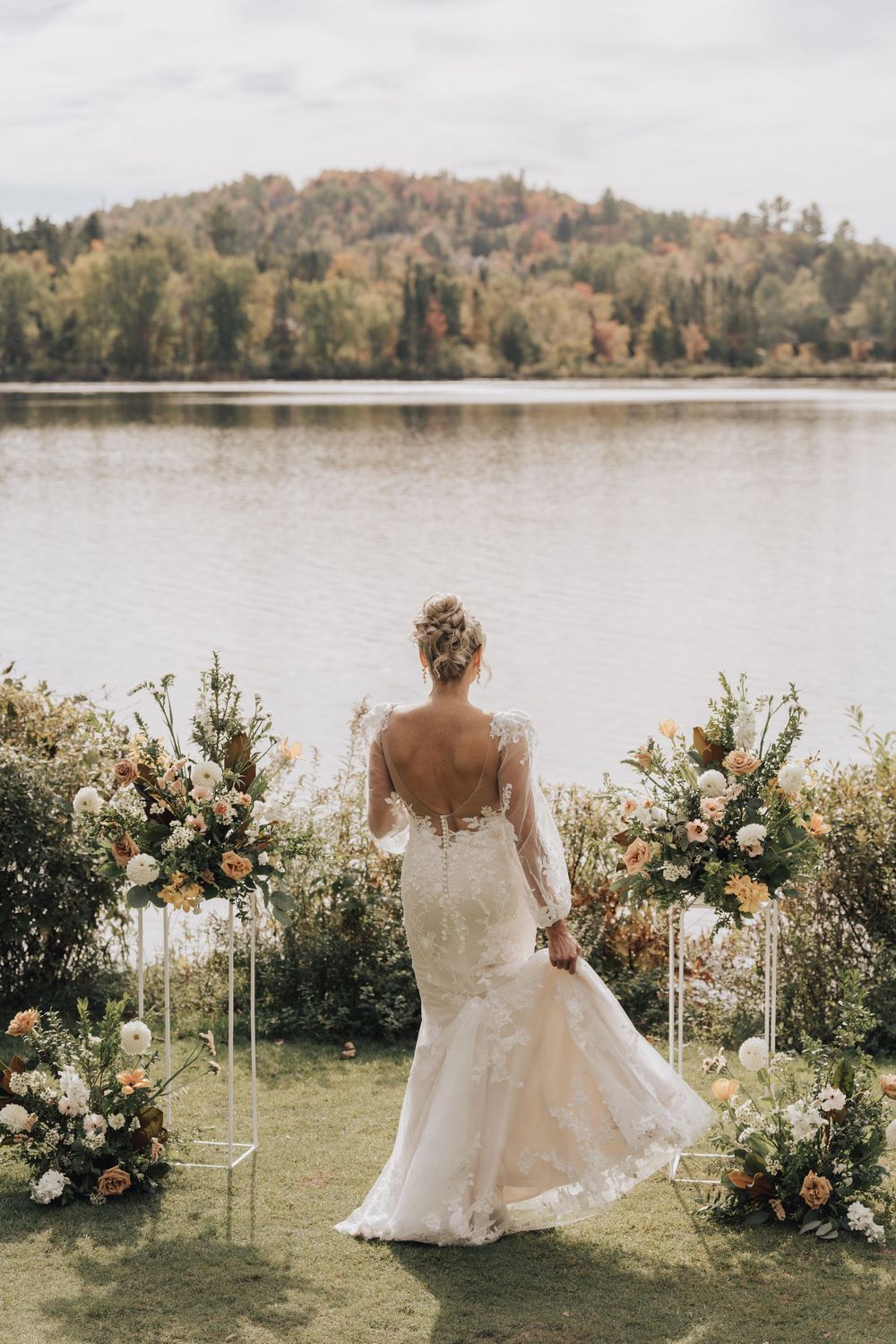 Mariage intime à Mont-Tremblant photographié avec authenticité. T-Gonzalez Fine-Art Photography.