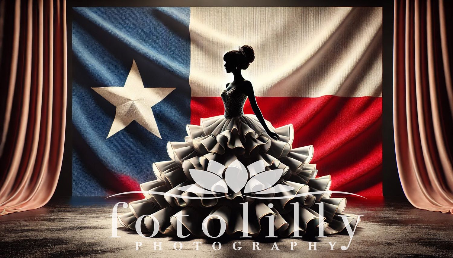 Imagen de quinceañera durante sesión guiada en Fort Worth mostrando confianza y expresión natural frente a cámara.