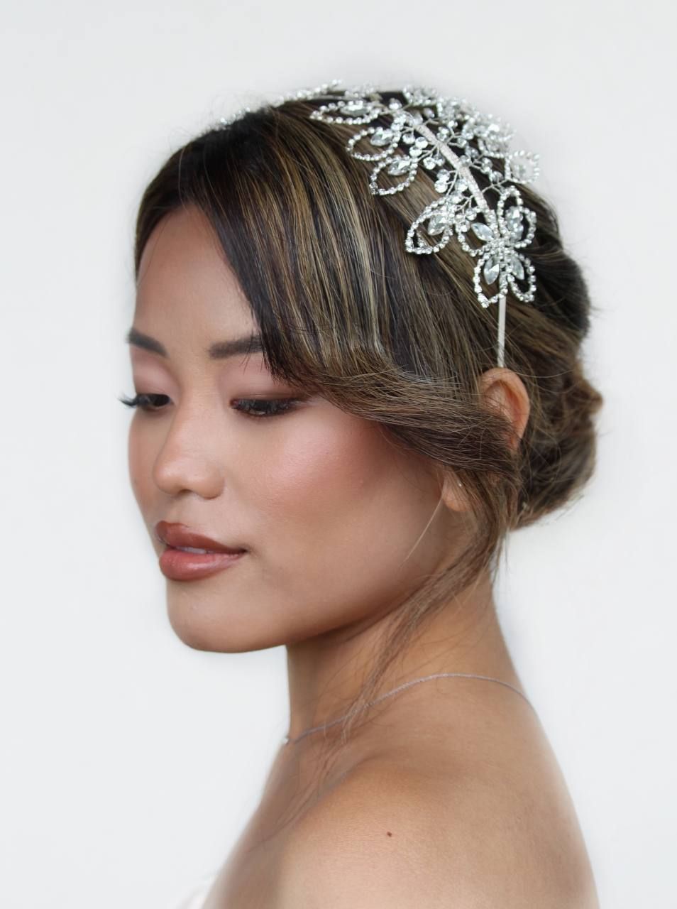 Bridal makeup and hairstyling in Cambridge by Vosophie Makeup