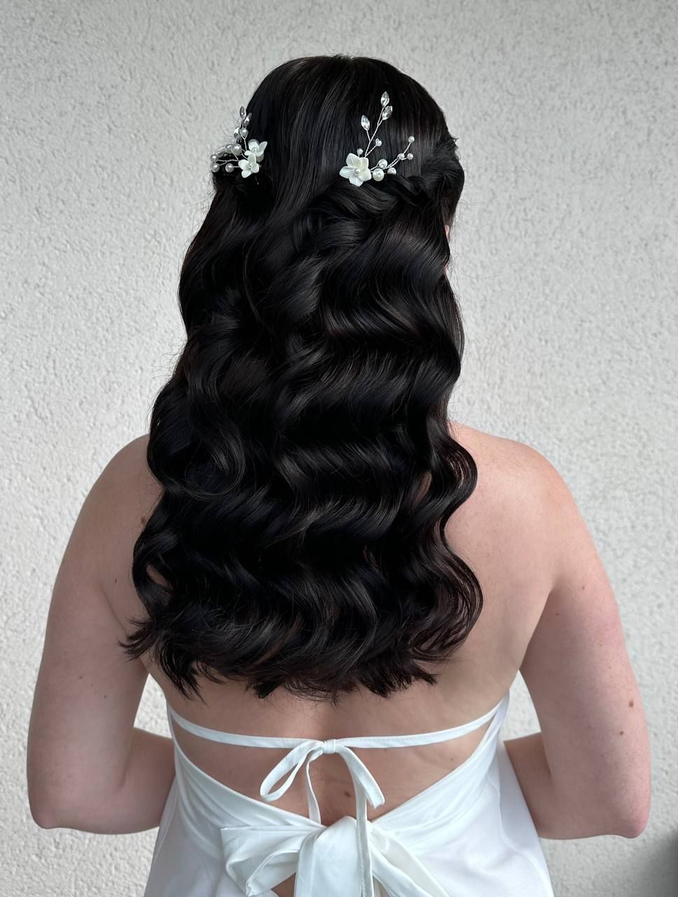 Bridal makeup and hairstyling in Cambridge by Vosophie Makeup