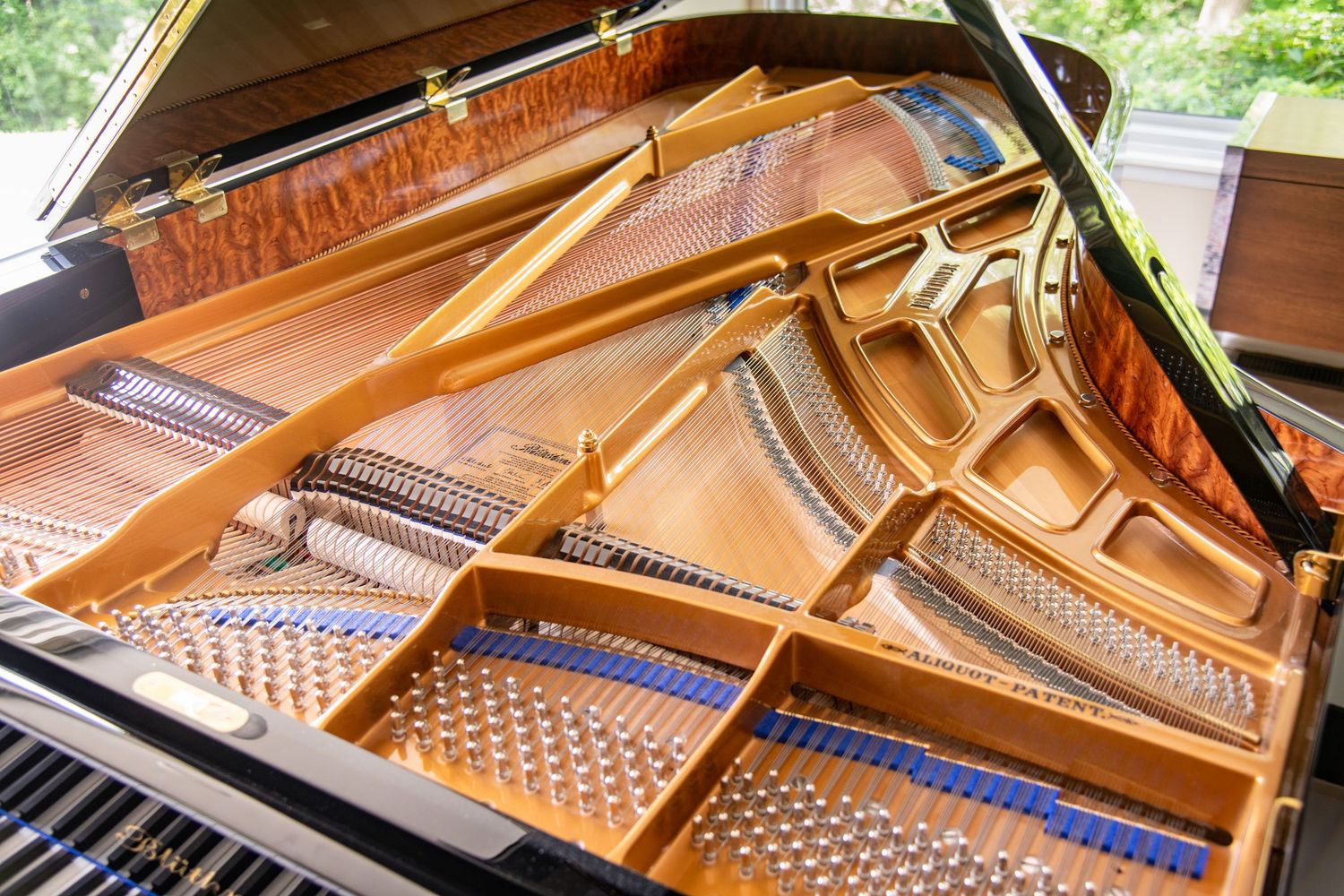 Photo documentation of a Blüthner Grand Piano for Sale | Rare German Craftsmanship