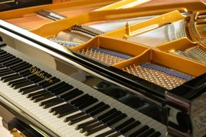 Photo documentation of a Blüthner Grand Piano for Sale | Rare German Craftsmanship