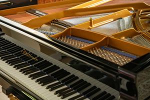 Photo documentation of a Blüthner Grand Piano for Sale | Rare German Craftsmanship