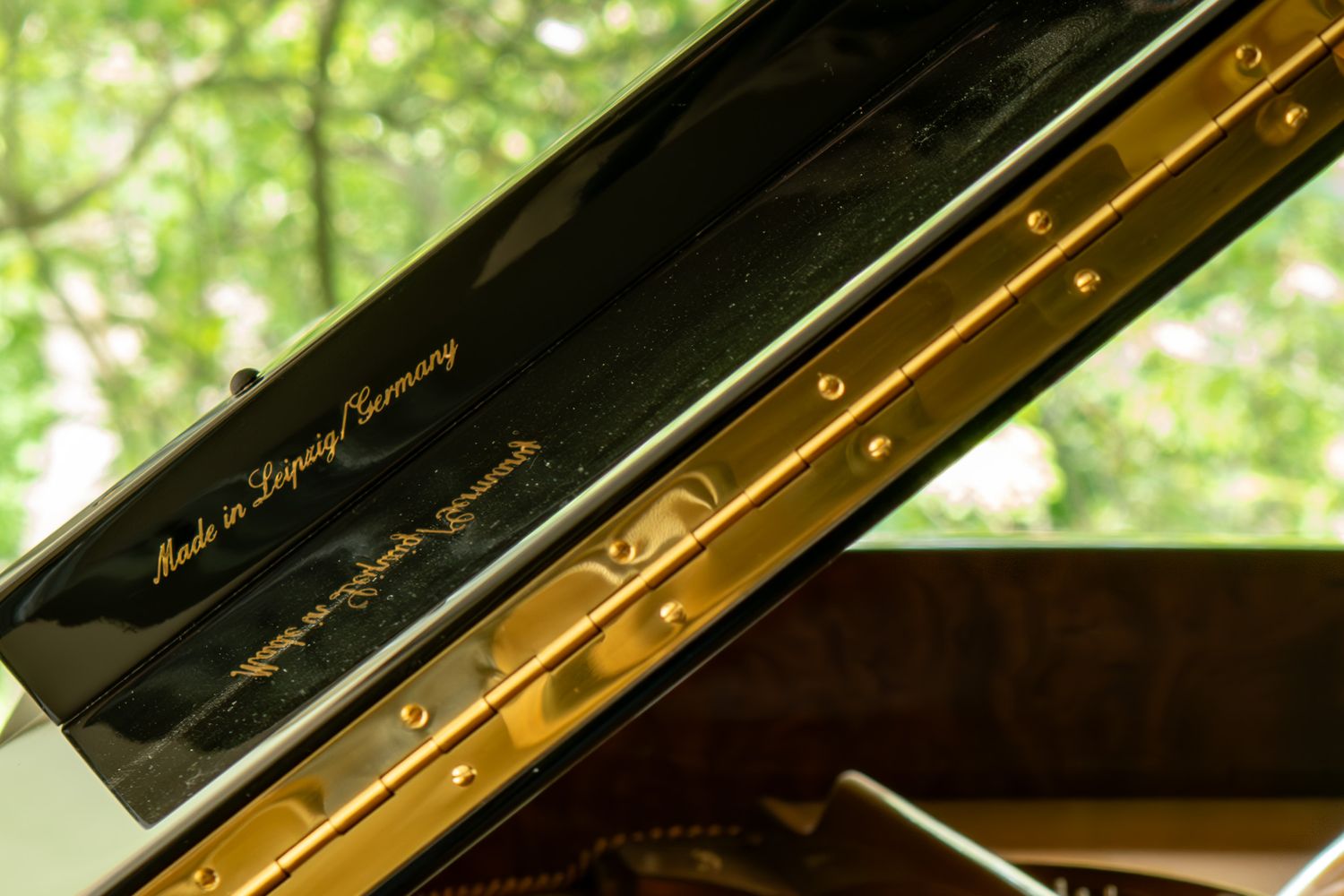 Photo documentation of a Blüthner Grand Piano for Sale | Rare German Craftsmanship