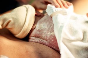 Baby after birth.