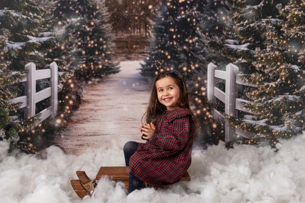 Christmas photoshoot, guildford