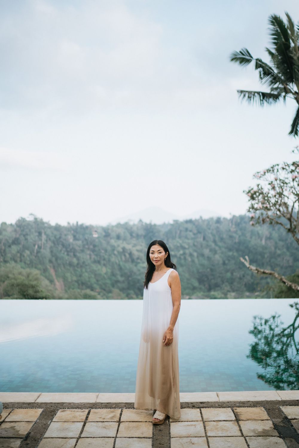 Professional solo photography session at Amandari Ubud Bali.