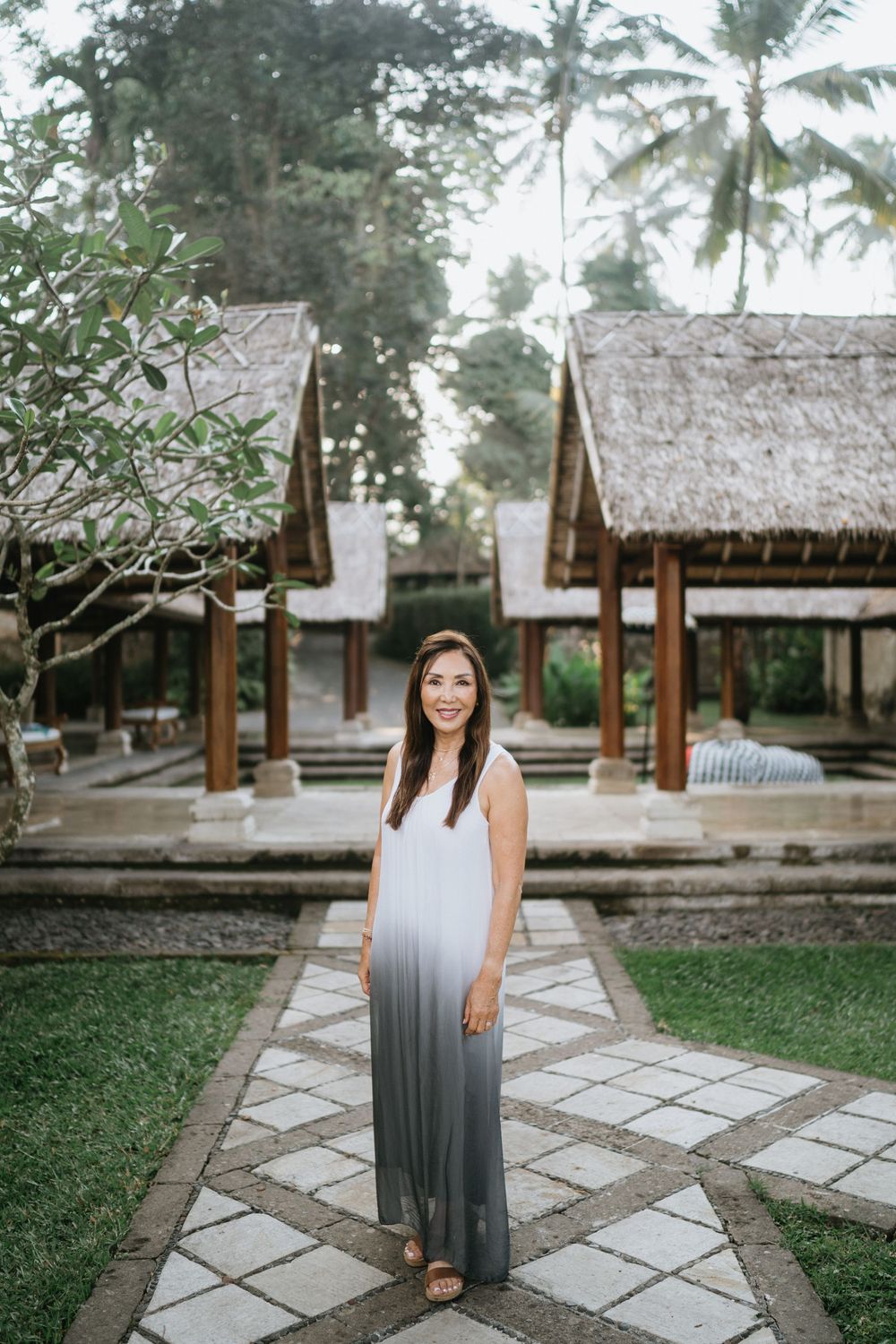 Professional solo photography session at Amandari Ubud Bali.