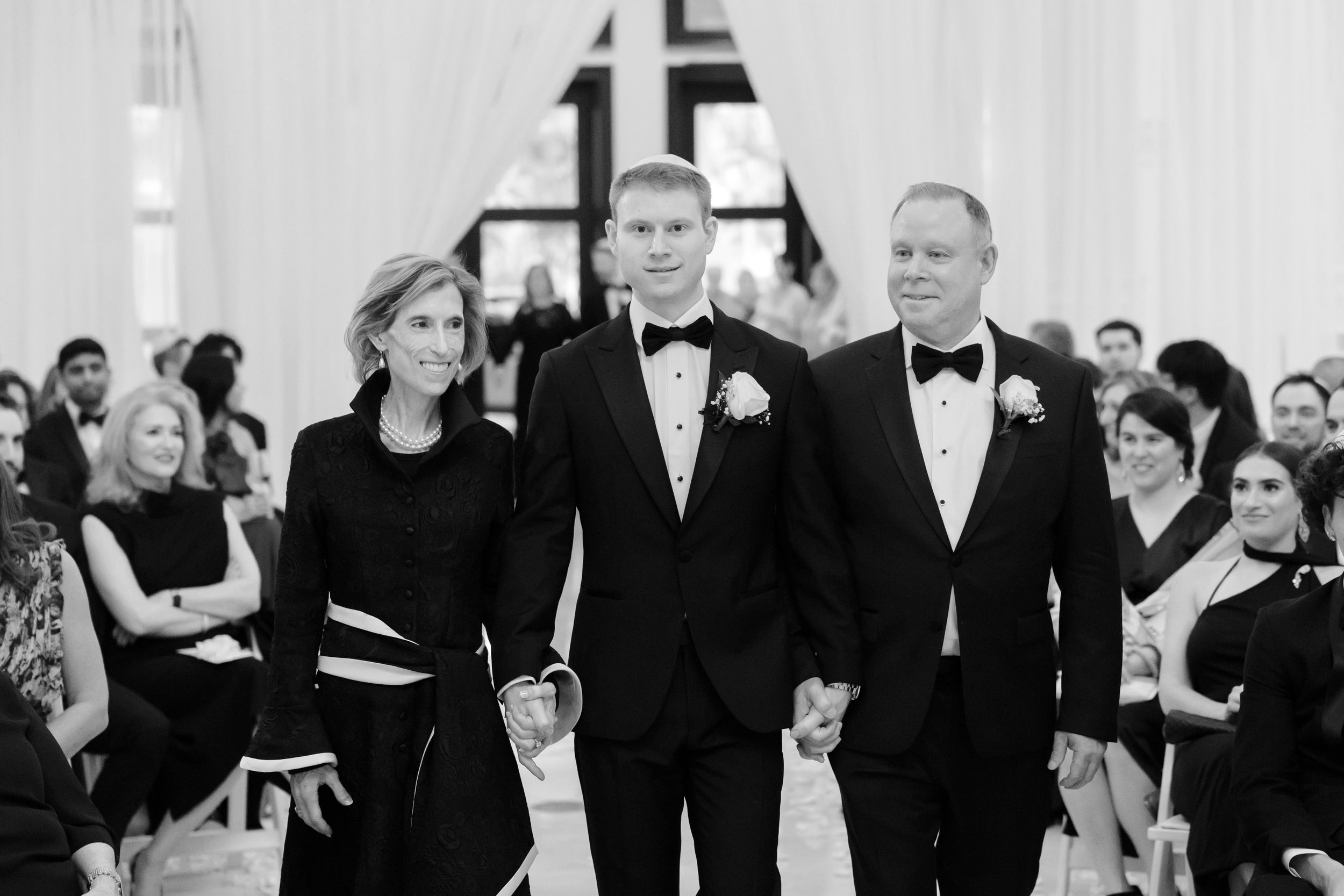 Wedding ceremony at BallenIsles Country Club in Palm Beach, Florida during a wedding photographed by Tom Forrest of Ohio.