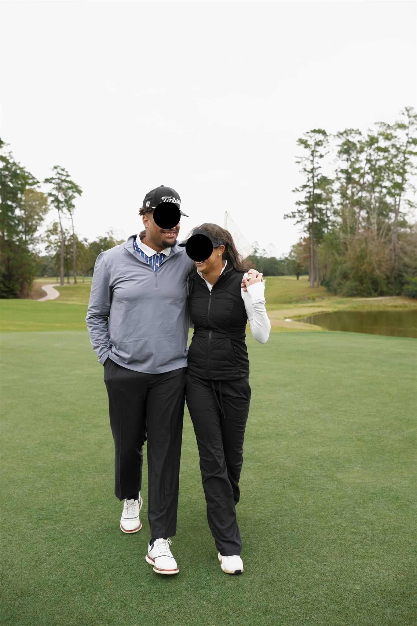 Surprise proposal at Cypresswood golf course in Spring, Tx