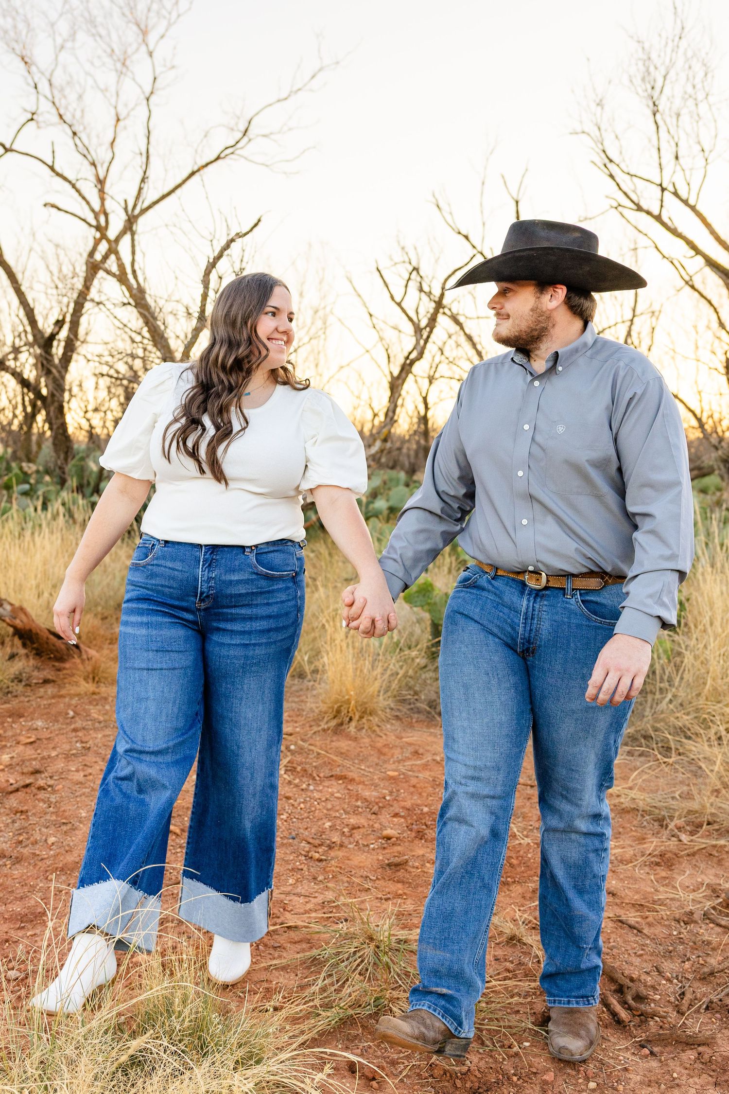 wedding day photo of couple