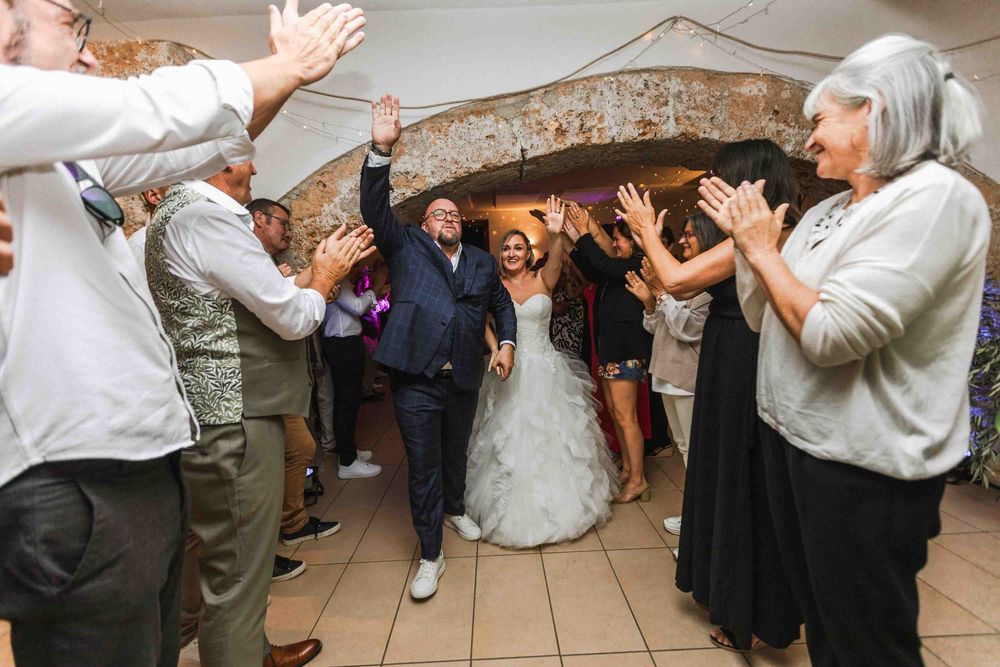 Soirée de mariage à Sillans la Cascade, var