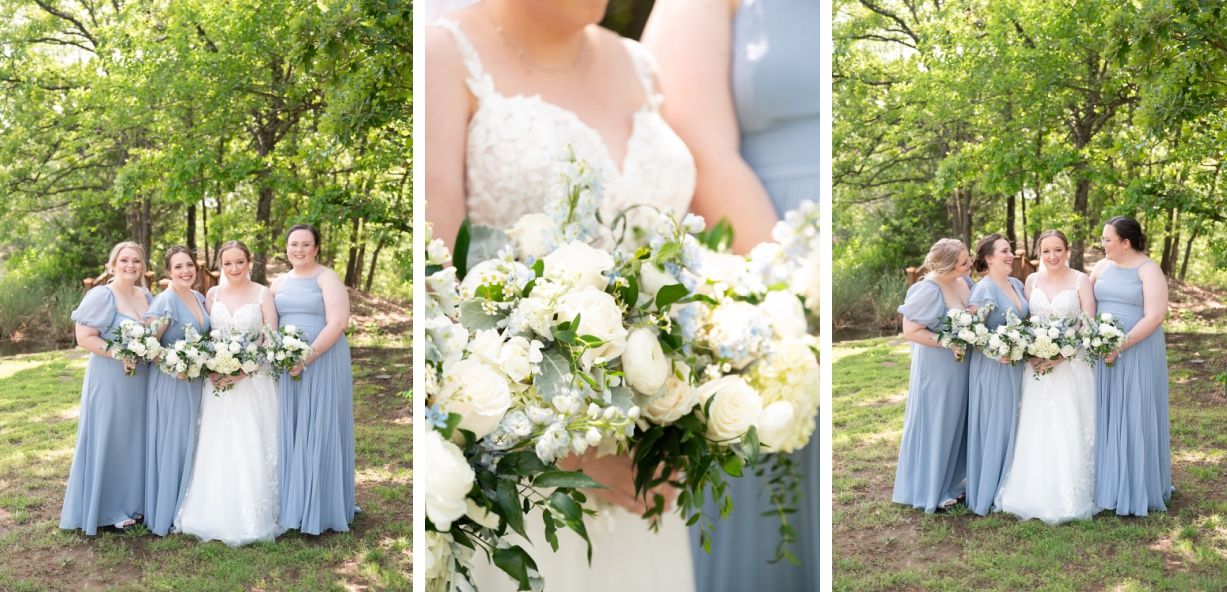 Beautiful Summer Wedding at Timber Oaks Venue by Bartlesville Photographer Kristi Bray