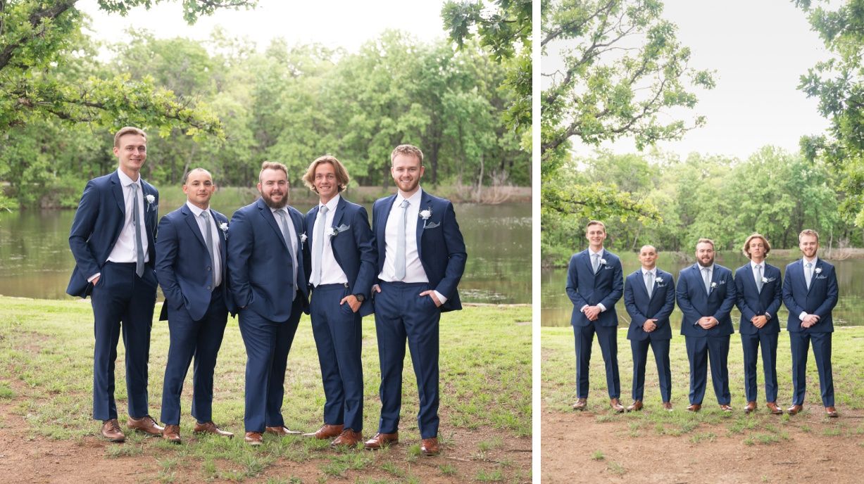 Beautiful Summer Wedding at Timber Oaks Venue by Bartlesville Photographer Kristi Bray