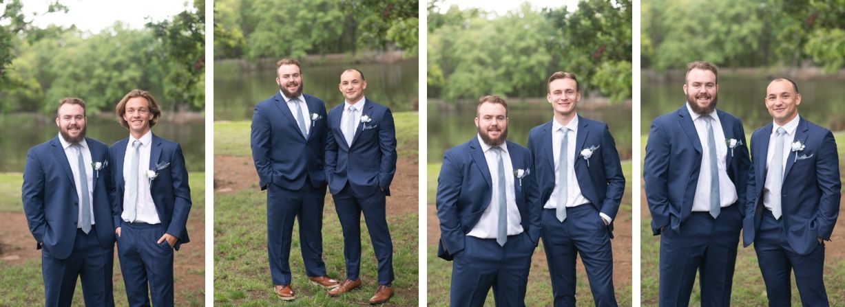 Beautiful Summer Wedding at Timber Oaks Venue by Bartlesville Photographer Kristi Bray
