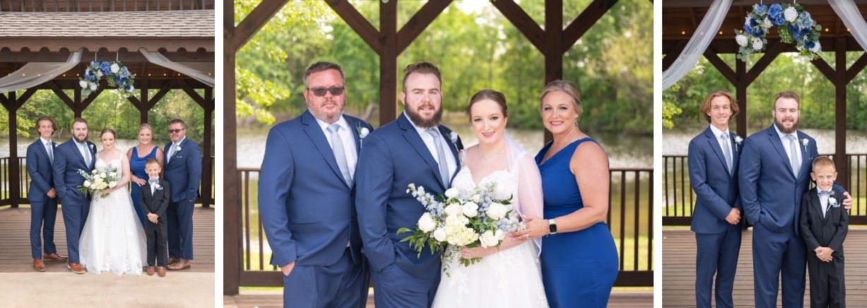 Beautiful Summer Wedding at Timber Oaks Venue by Bartlesville Photographer Kristi Bray