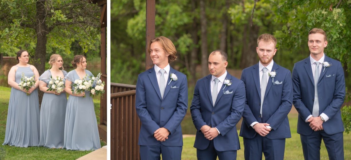 Beautiful Summer Wedding at Timber Oaks Venue by Bartlesville Photographer Kristi Bray