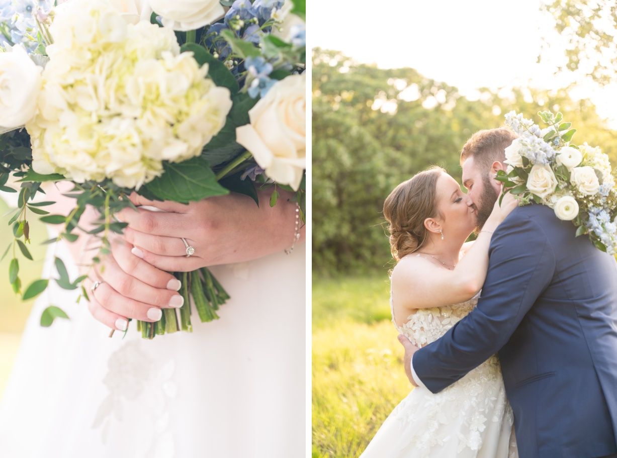 Beautiful Summer Wedding at Timber Oaks Venue by Bartlesville Photographer Kristi Bray