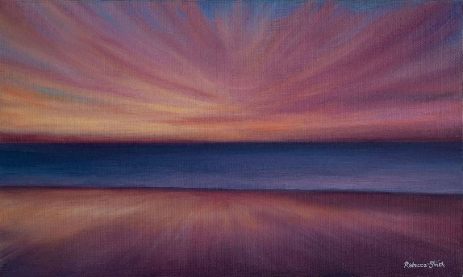 Oil Painting "Abide" by NZ Artist Rebecca Smith