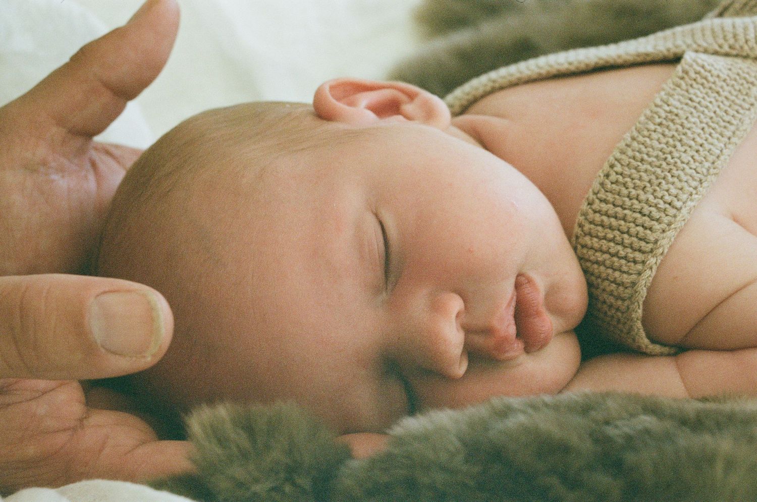 Snapshot From 35mm film Newborn Photo Session - Jess Winter Photography
