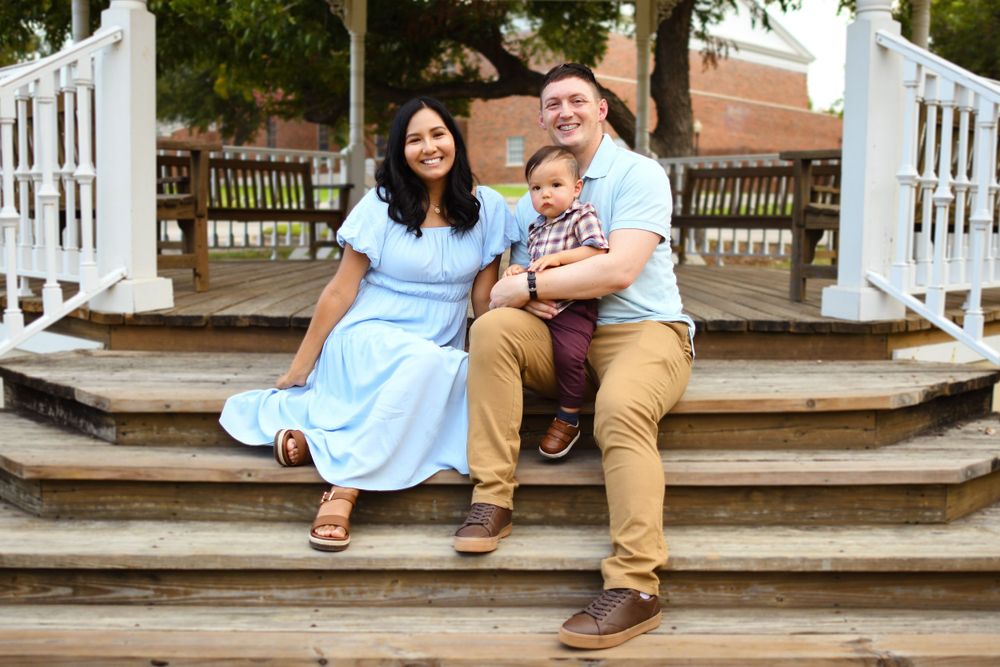 Image of fall family