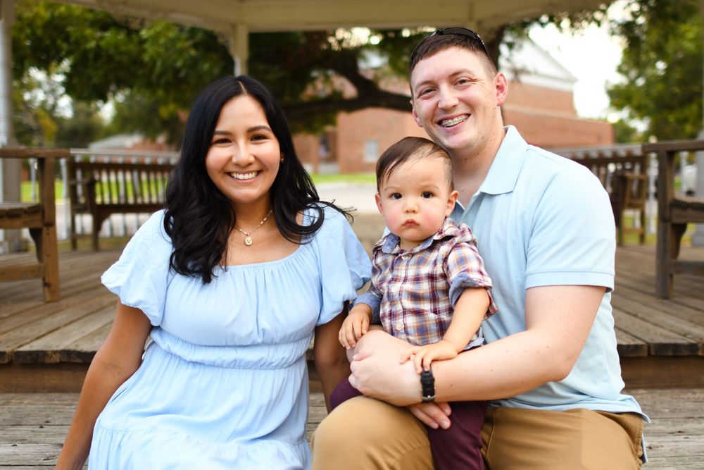 Image of fall family