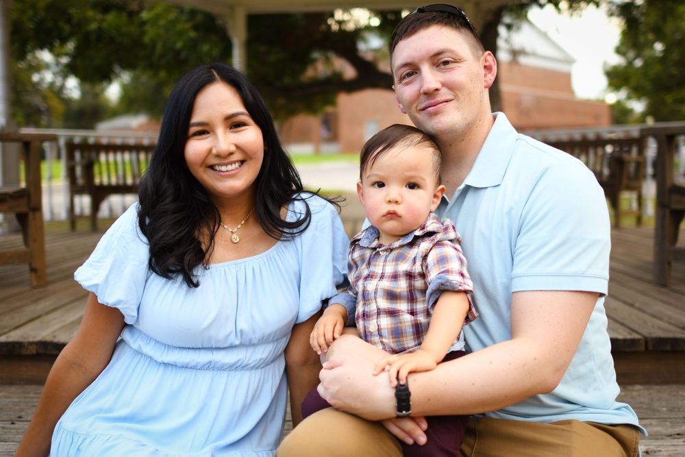 Image of fall family