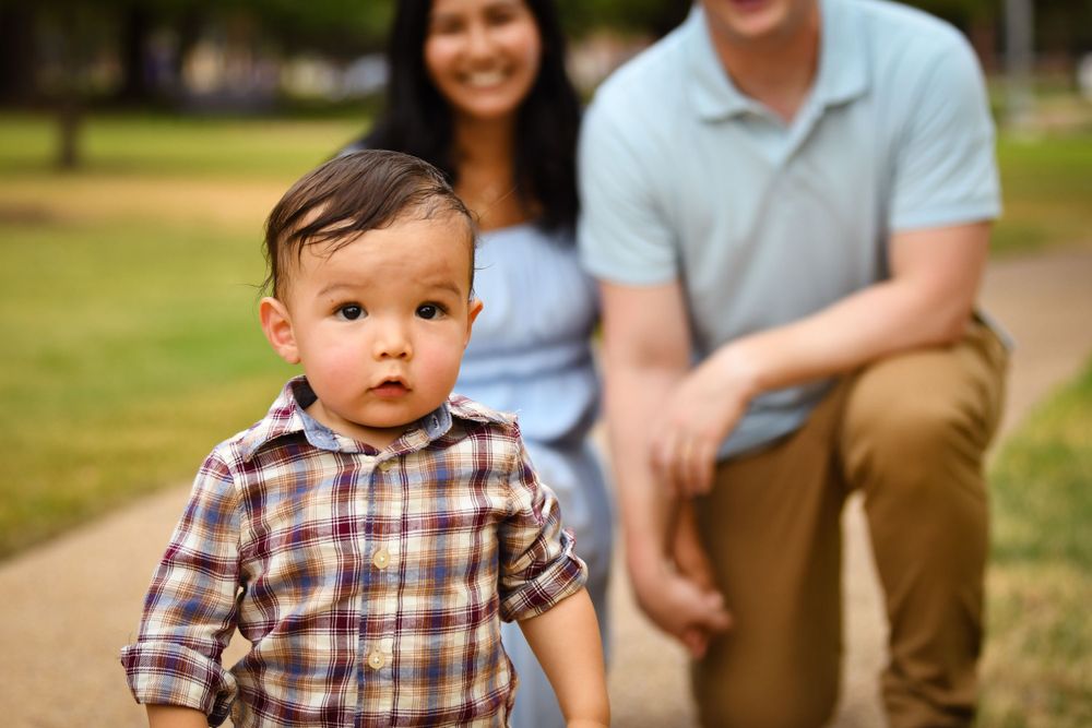 Image of fall family