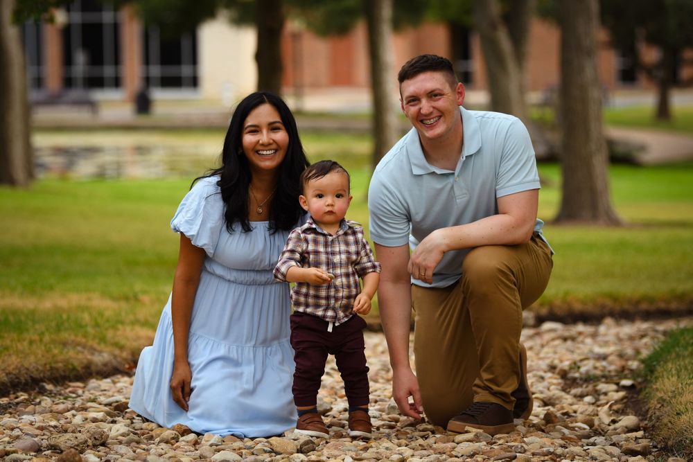 Image of fall family