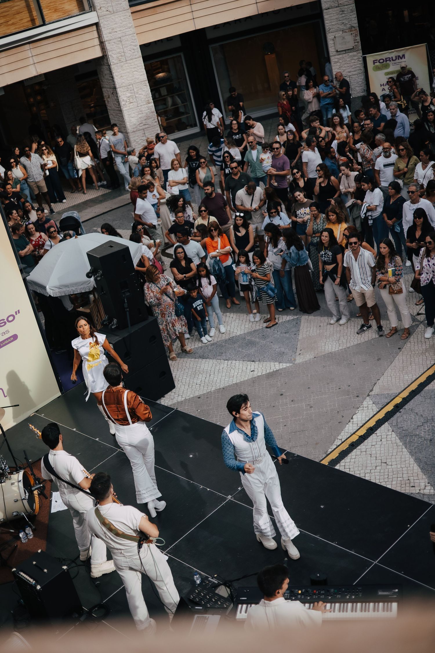 Concerto dos abba experience no forúm aveiro
