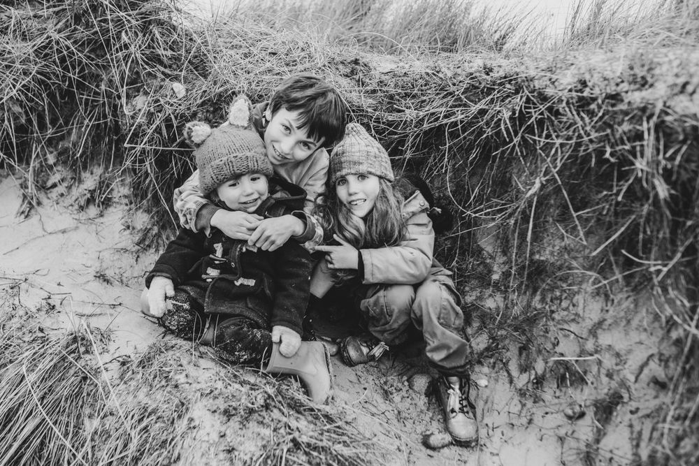 Family photography, Suffolk coast