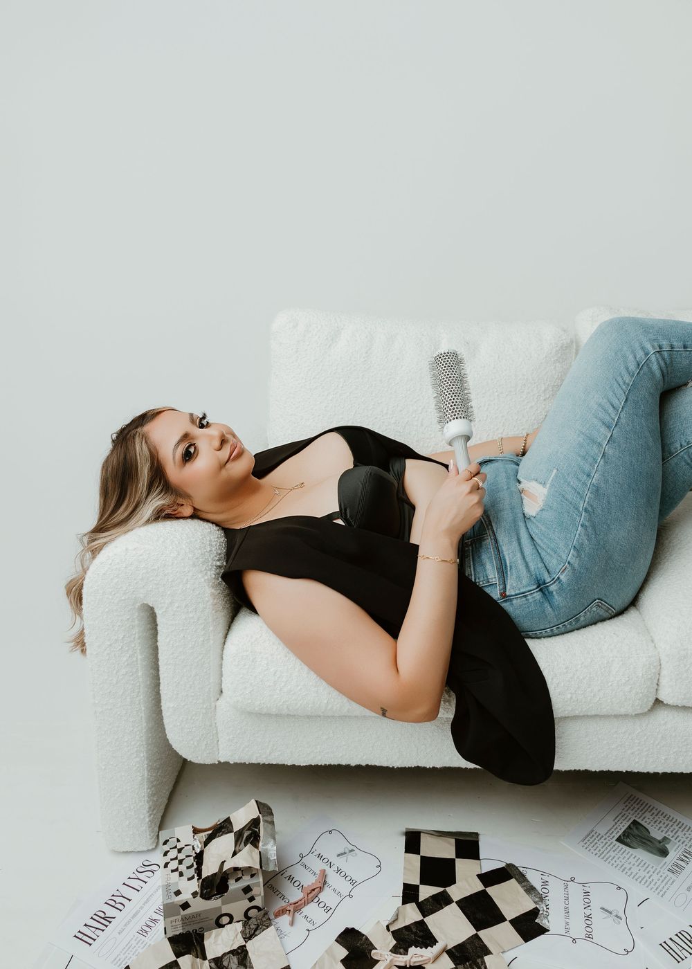 Houston branding photographer editorial style portraits