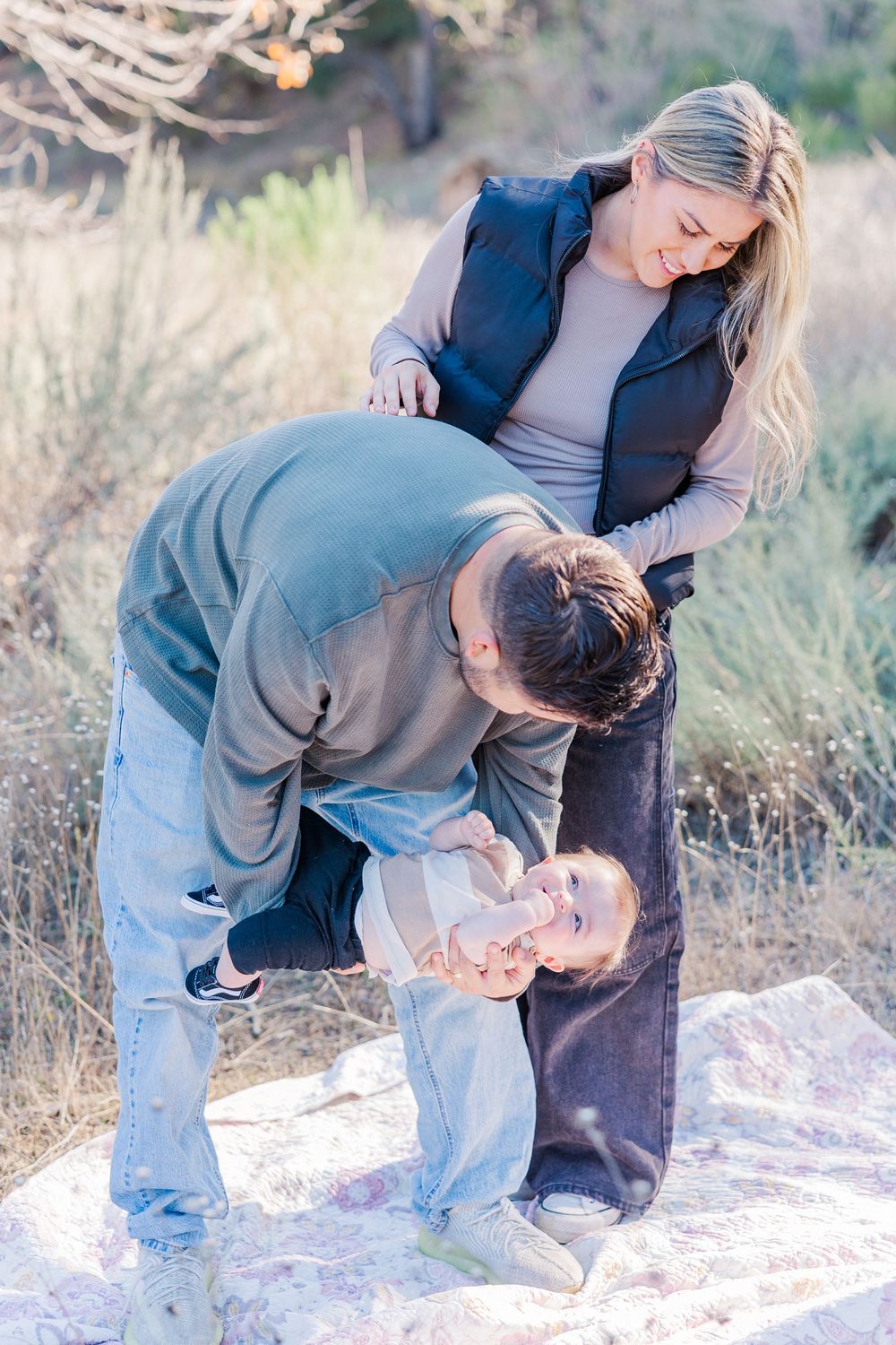 Candid family photography in Simi Valley capturing love, laughter, and golden California light in timeless portraits.